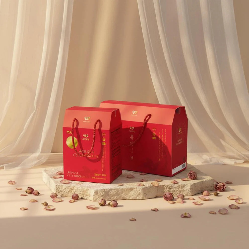 『美國地區一月中旬發貨』韓國濟州島紅海參修復飲—60隻入