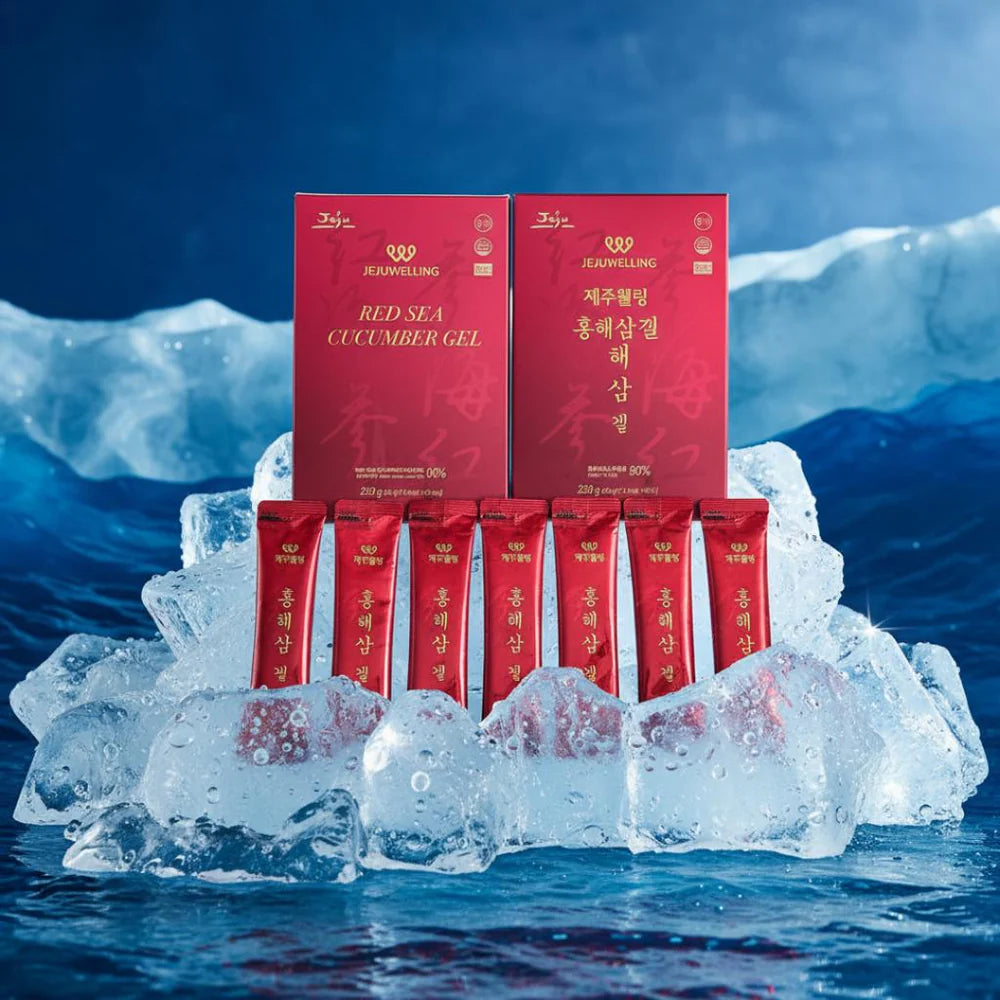 『美國地區一月中旬發貨』韓國濟州島紅海參修復飲—60隻入